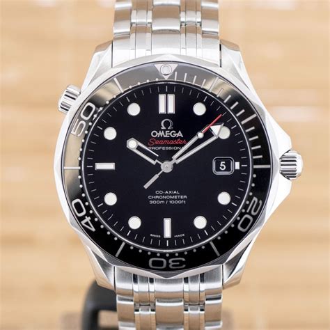 omega watch 021230412003001|Seamaster Diver 300M 41 mm, steel on steel.